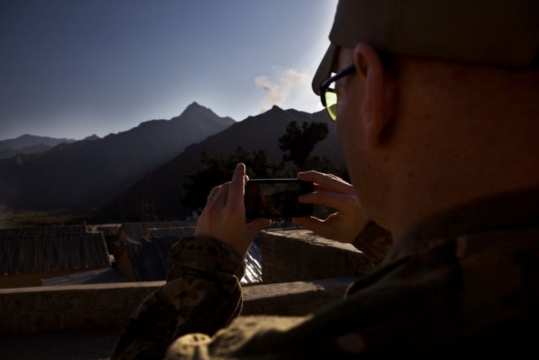 iPhone app to map and plot Taliban positions