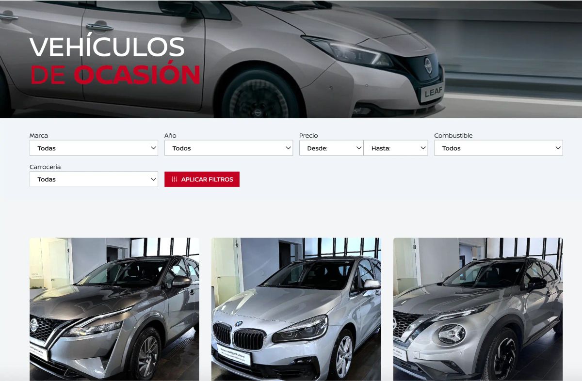 Web para concesionario