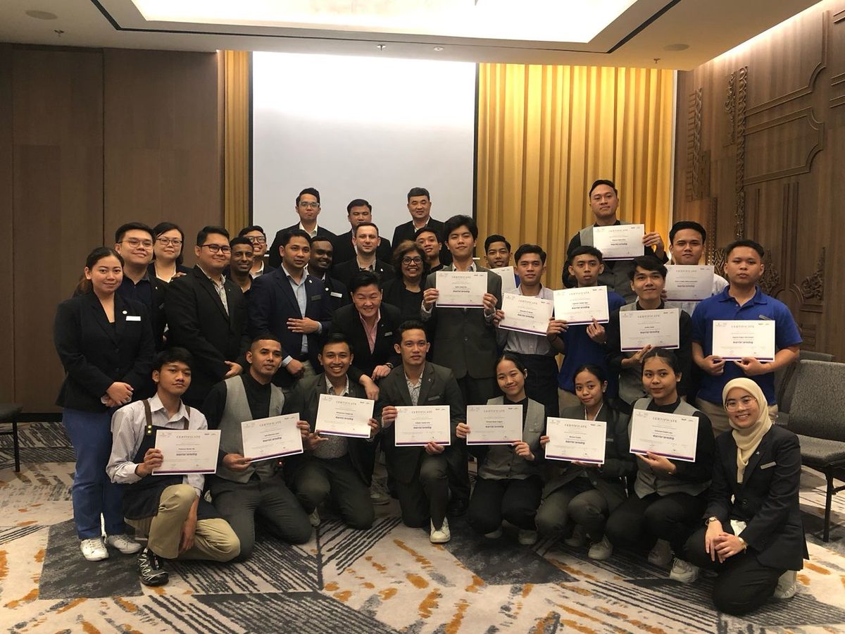 students getting their certifications