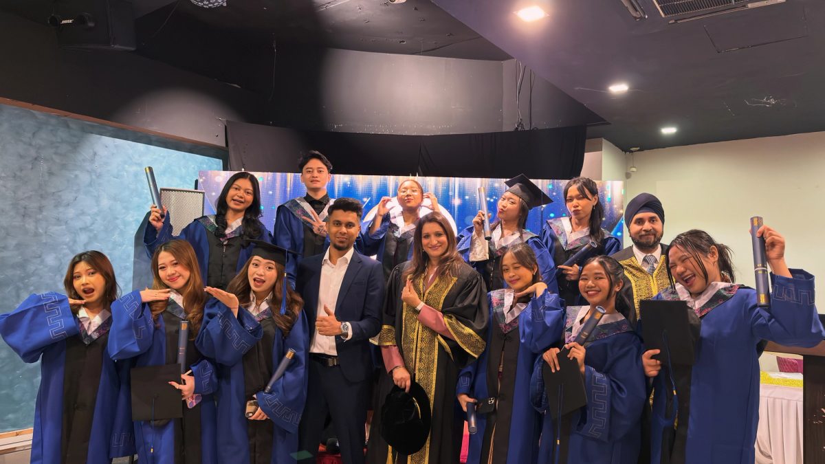 GE international students graduation