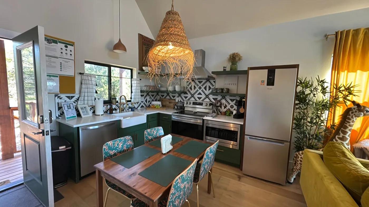 Kitchen ready for daily use
