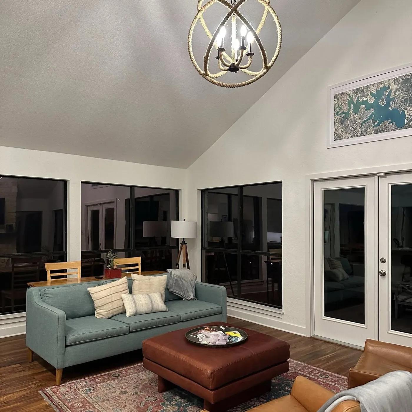 Open-plan living room