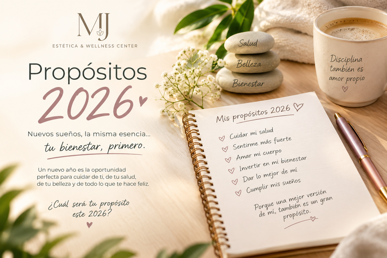 Cómo cumplir con tus propositos de Año nuevo 2026