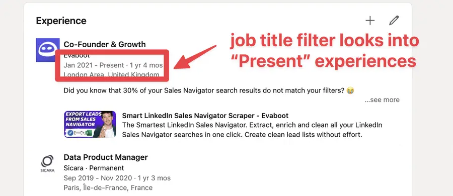 profile update linkedin sales navigator 