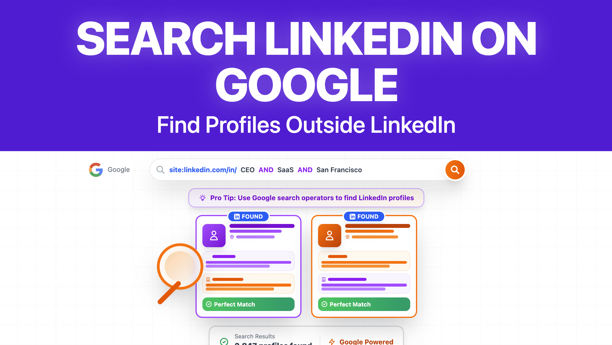 Como Pesquisar Perfis do LinkedIn no Google? [Tutorial 2026]
