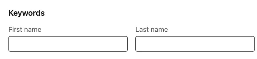 name filter linkedin