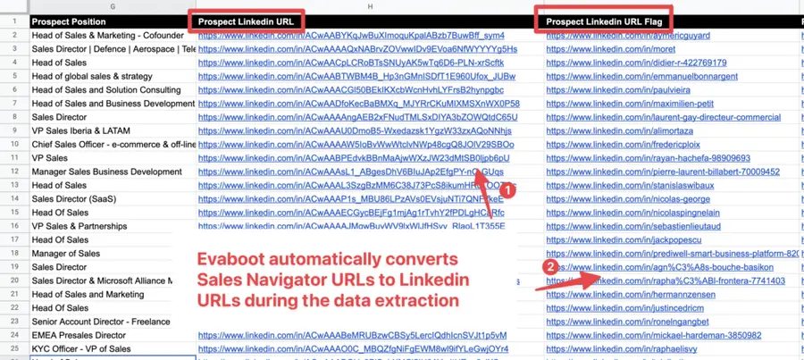 dois tipos de url linkedin 
