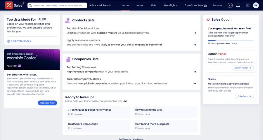 what is zoominfo 