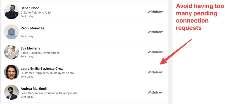 linkedin jail spam
