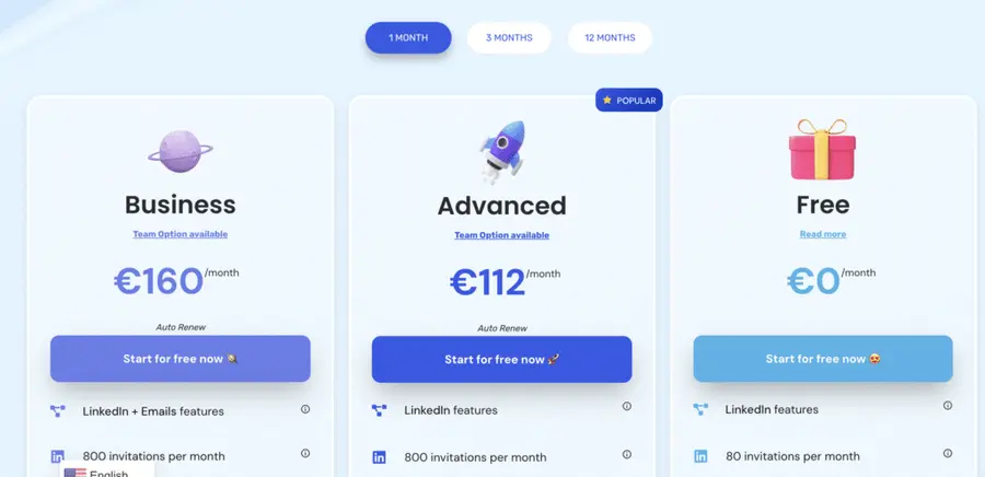 waalaxy linkedin scraper pricing