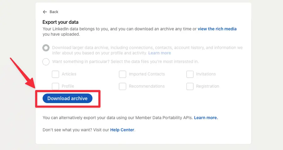 download archive