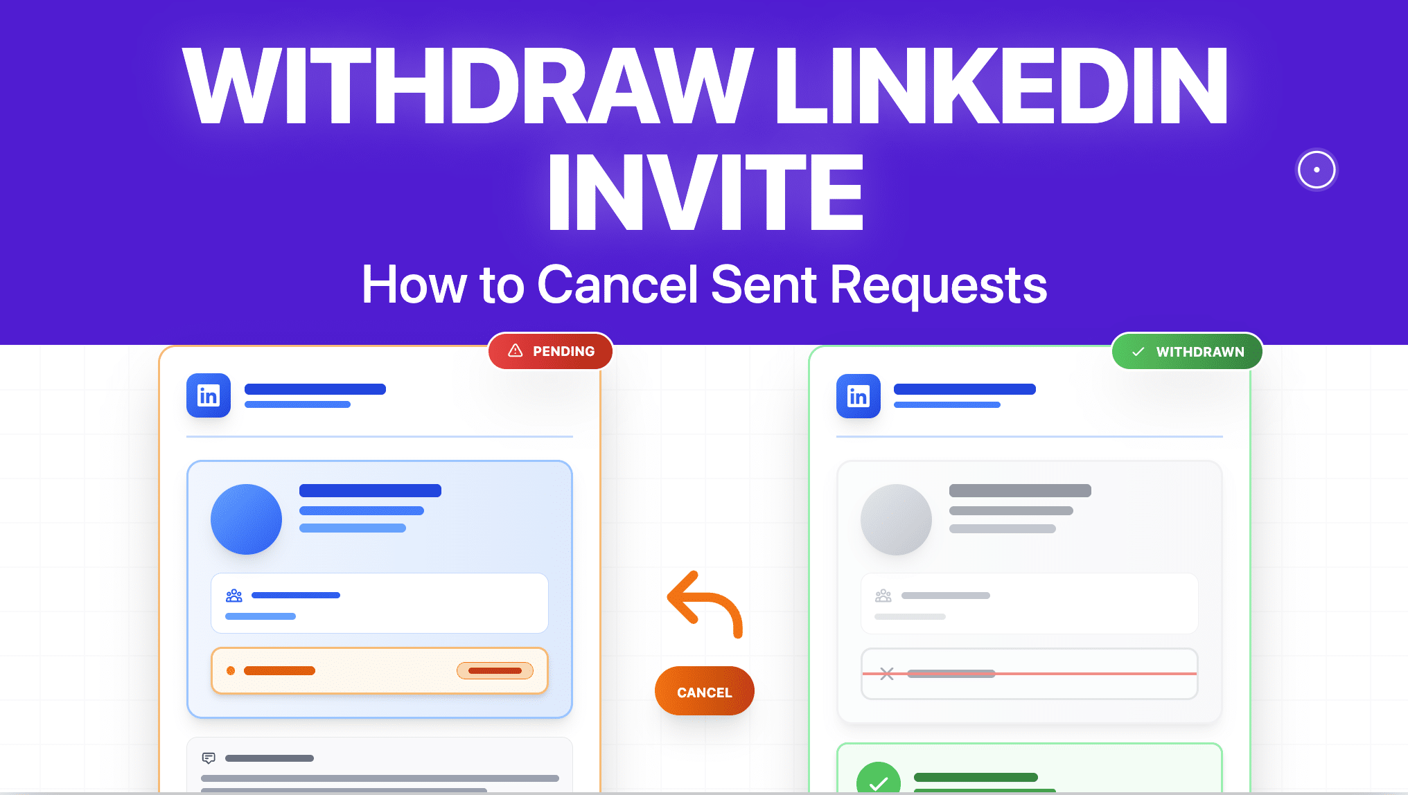 How To Withdraw An Invitation on LinkedIn? [2026 Tutorial]