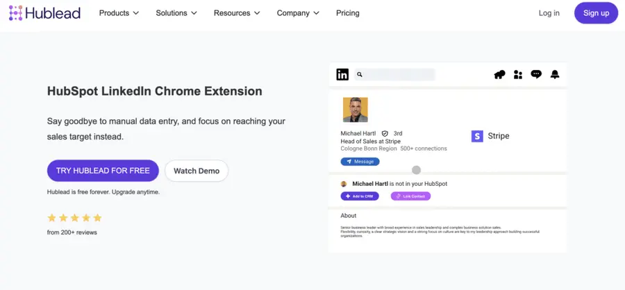 hublead linkedin automation tool