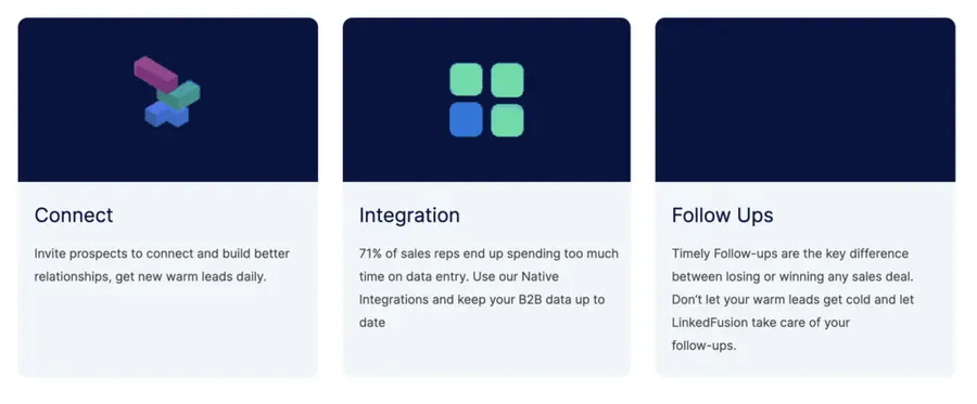 linkedfusion features