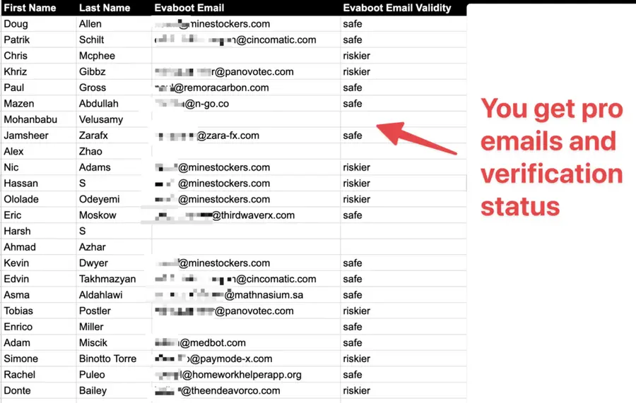 email prospecting lists