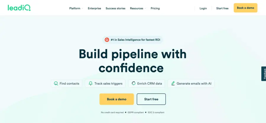 build seamless pipelines and scrap quality contact details with leadiq tool