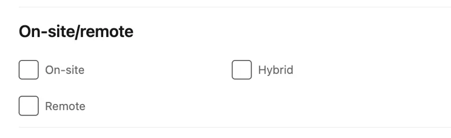 job on site remote linkedin filter