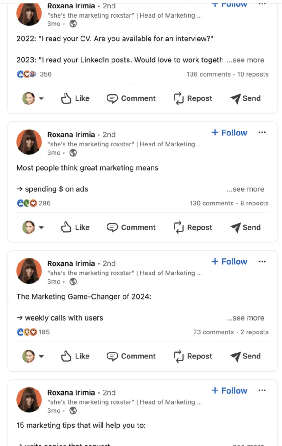 consistancy in key in content creation