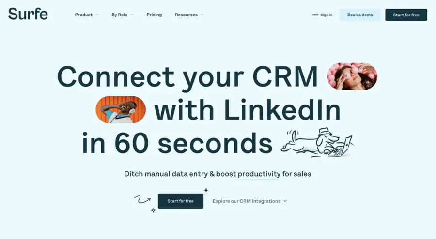 strumento di scraping surfe linkedin