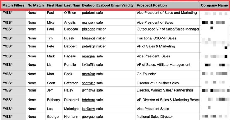 export linkedin sales navigator leas lists with evaboot