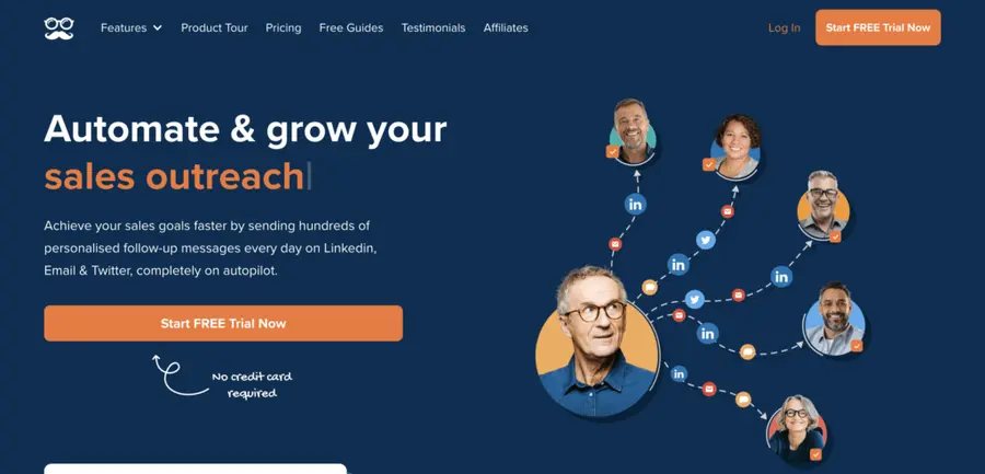 meetalfred strumento di scraping di linkedin