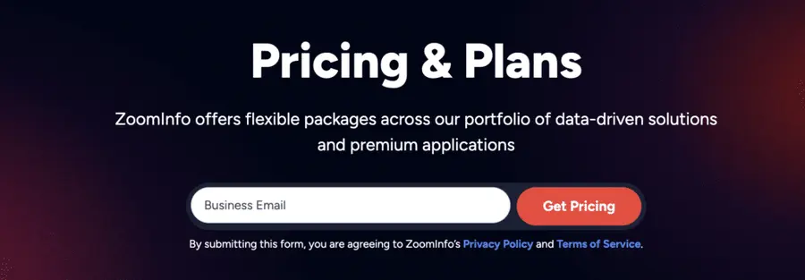 zoominfo has both free trial version and paid subscription 