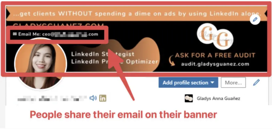 get emails from linkedin profiles