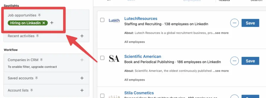 inmail subject line for companies hiring