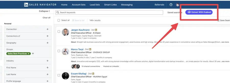 export linkedin group members 