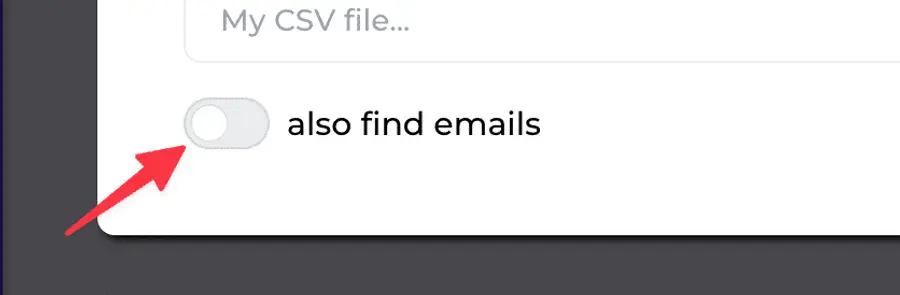 also find emails linkedin urls