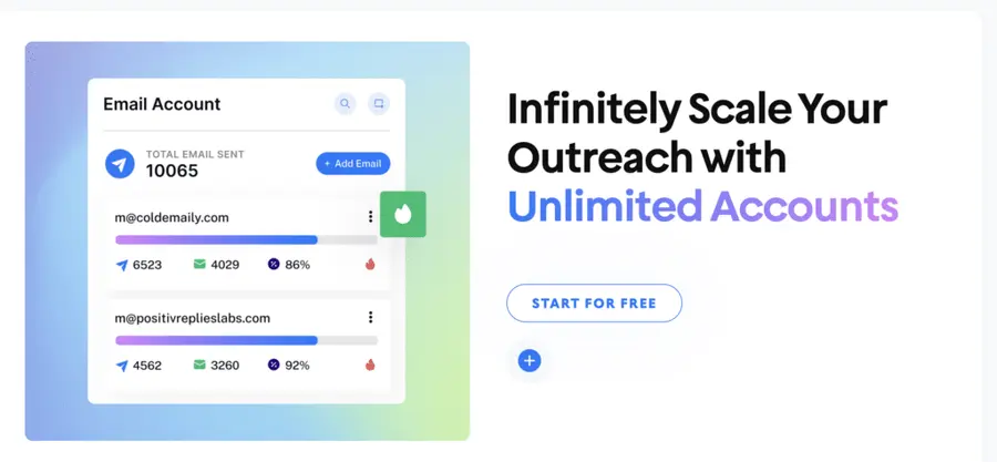 instantly.ai illimited email accounts sales engagement platform