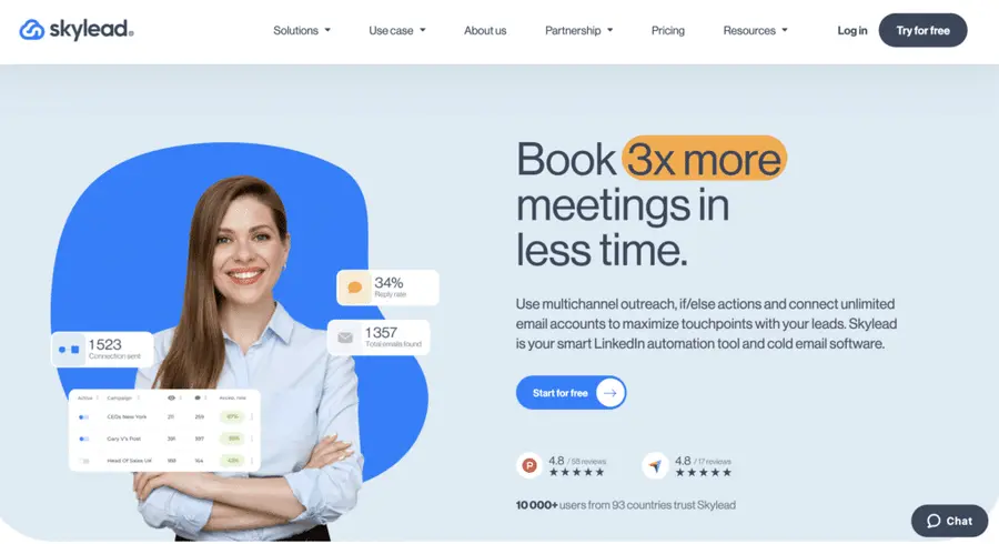 skylead linkedin automation tool