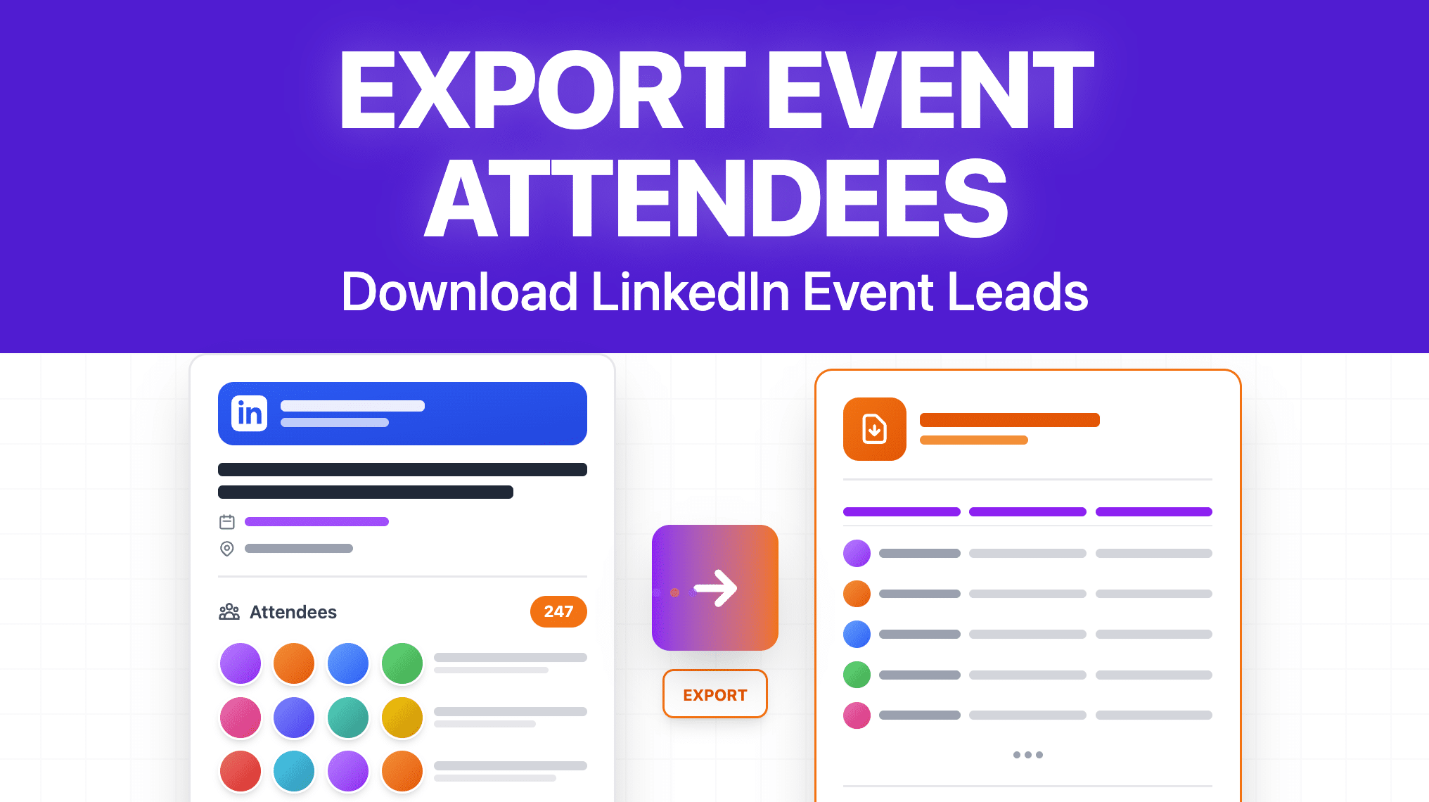 Comment Exporter les Participants des Événements LinkedIn ? (2026)