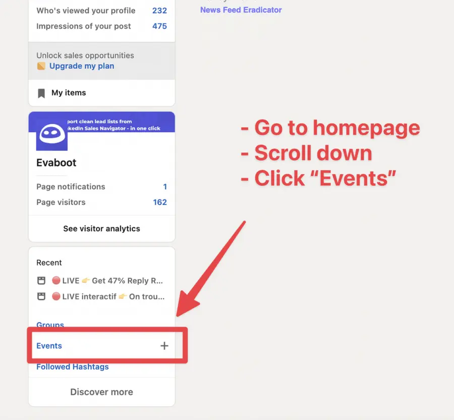 Come creare un evento su Linkedin
