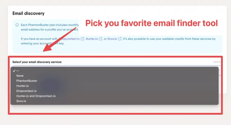 find email linkedin event attendees