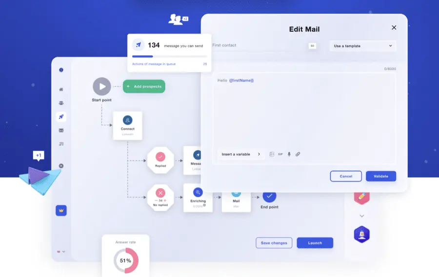 waalaxy lead generation tool cold emailing