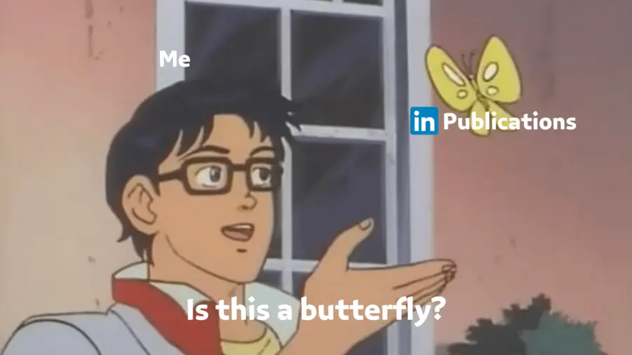 linkedin publications appear actively on feeds for 24 hours