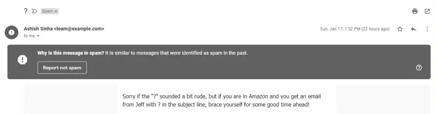 cold email channel spam
