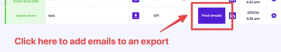 add emails to a linkedin group export