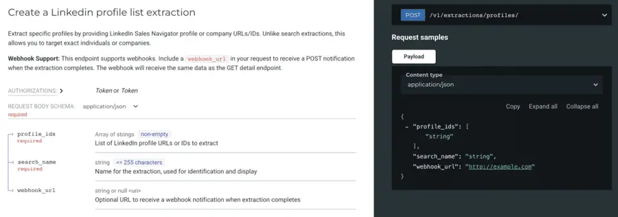 Enrich LinkedIn Profile URLs
