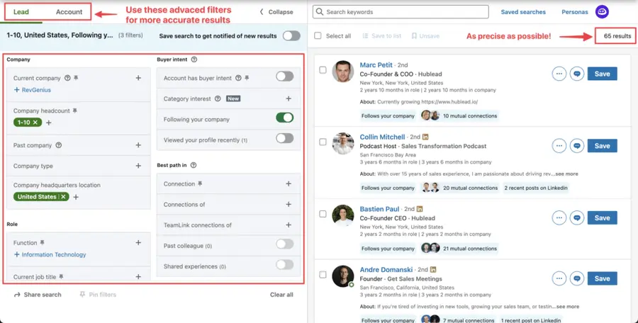 zoominfo alternatives competitors linkedin sales navigator evaboot