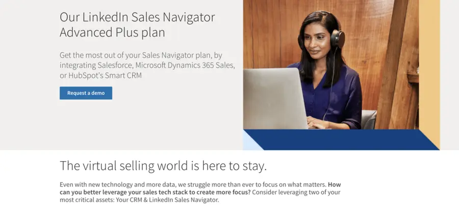 linkedin sales navigator crm integrations list