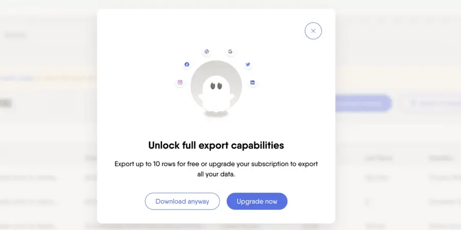 phantombuster free trial limits