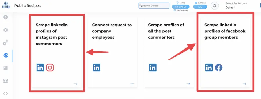 herramienta de prospección texau LinkedIn