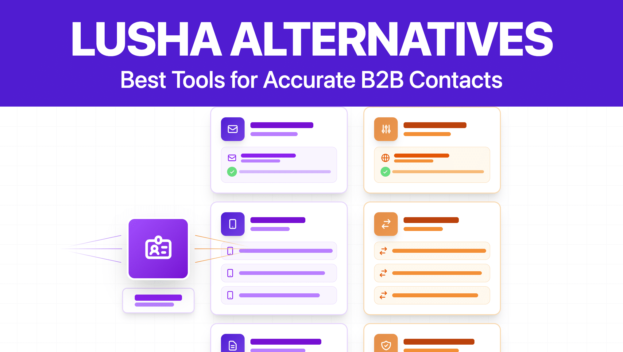 11 alternatives et concurrents à Lusha en 2026