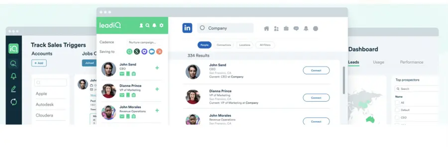 leadiq sales prospecting tool to boost sales