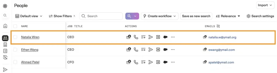 apollo cmo contact database