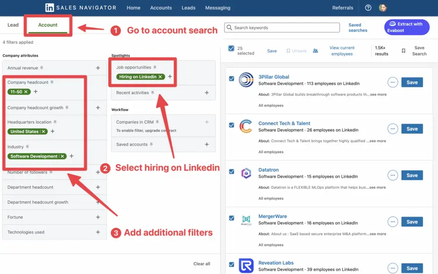 find companies hiring linkedin