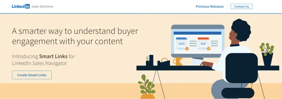 linkedin smartlink marketing tool