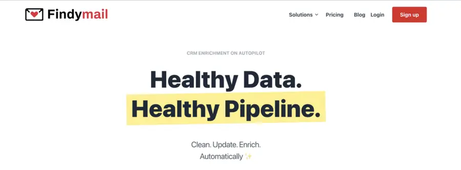 findymail date enrichment to boost sales pipeline